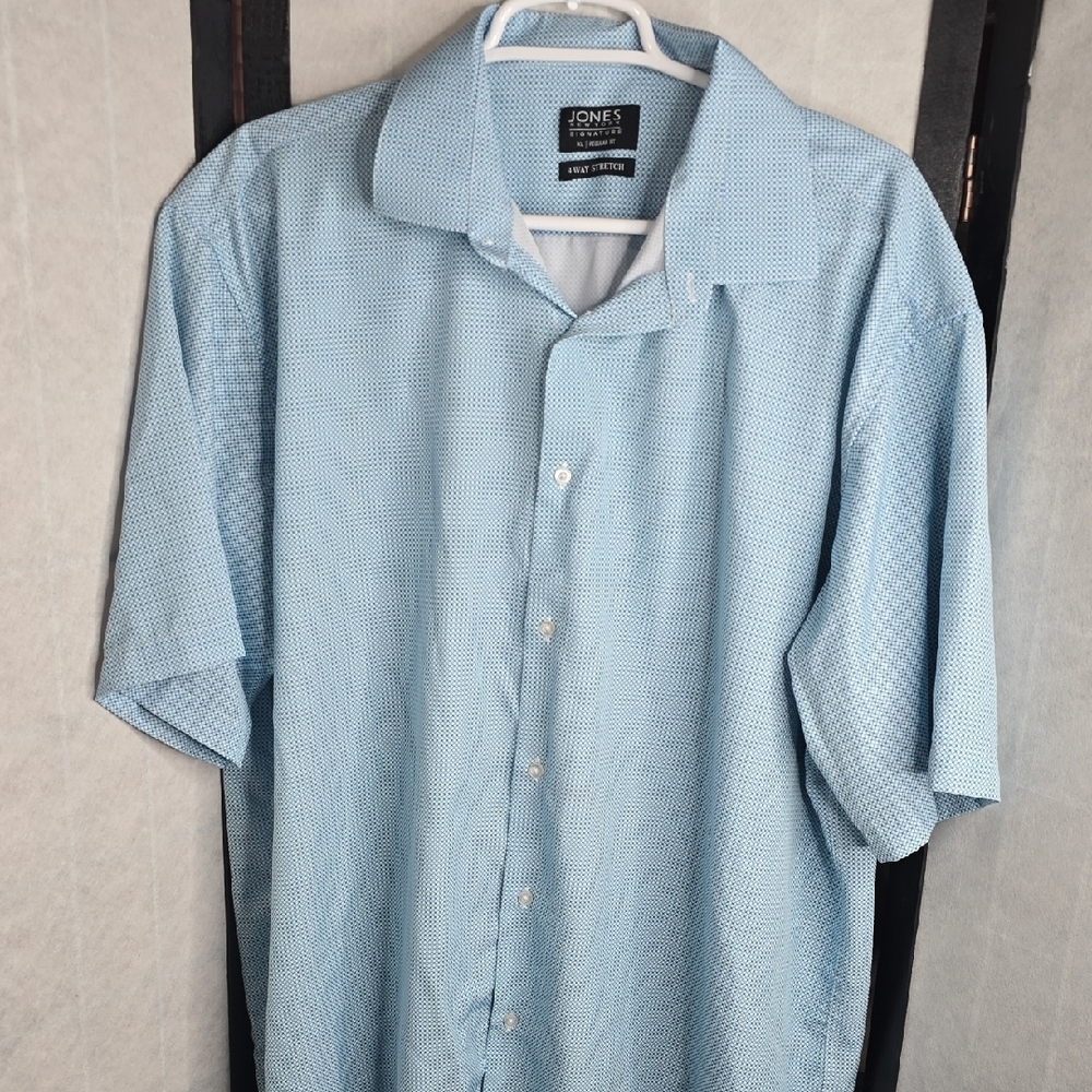 Jones New York Sky Blue Casual Shirt